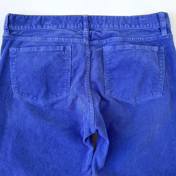 J.Crew Womens Toothpick Corduroy Skinny Ankle Pants Size 29 Blue Stretch Fall - Picture 6 of 12